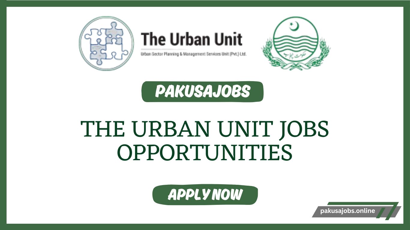 The Urban Unit Jobs Opportunities